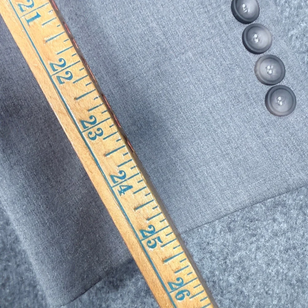 Kenneth Cole AWEARNESS Heather Grey Two Button Formal Suit Set Blazer & Trousers